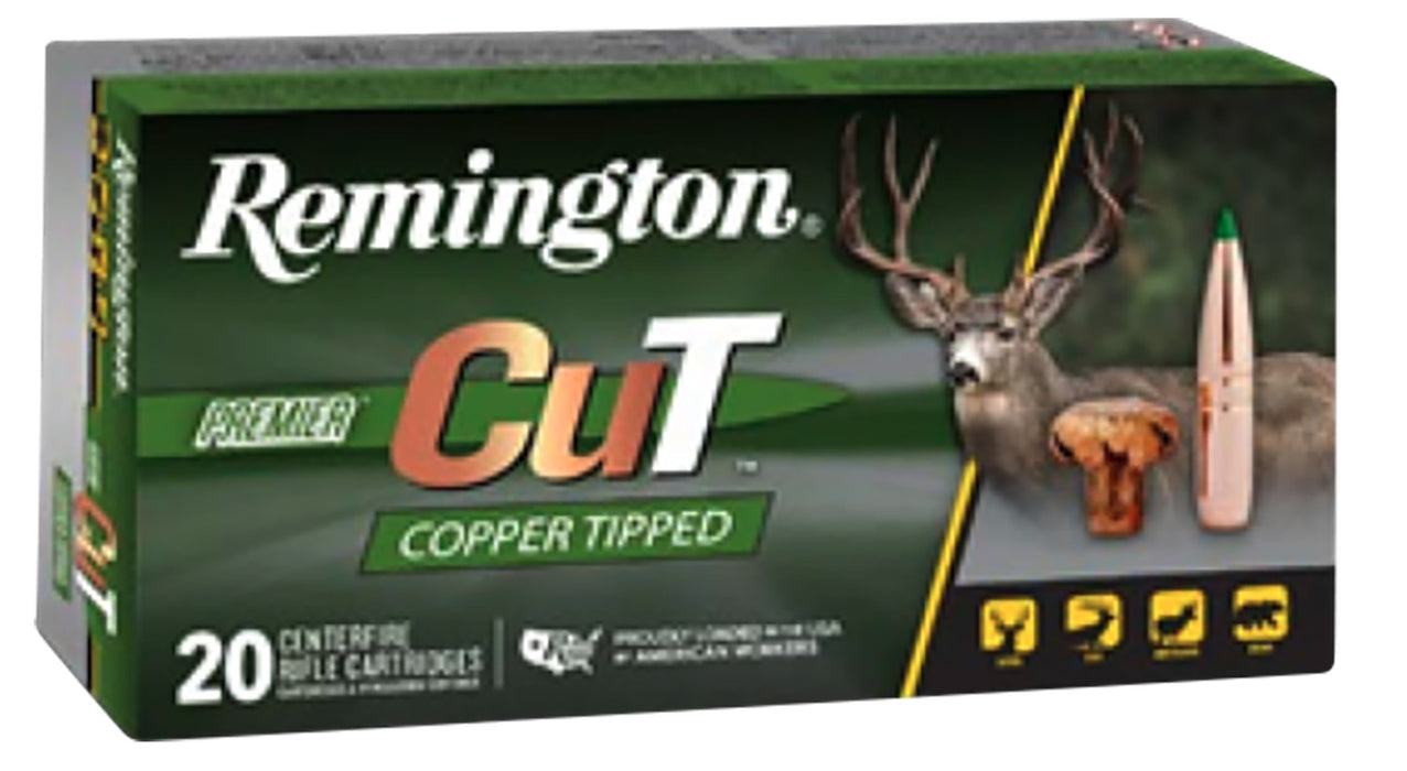 Remington Ammunition R22339 Premier Cut 7mm-08Rem 140gr 20 Per Box/10 Case