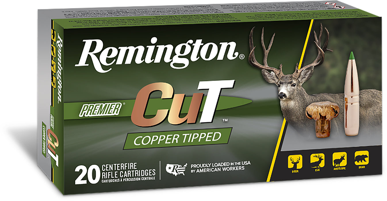 Remington Ammunition R22344 Premier Cut 308Win 165gr 20 Per Box/10 Case