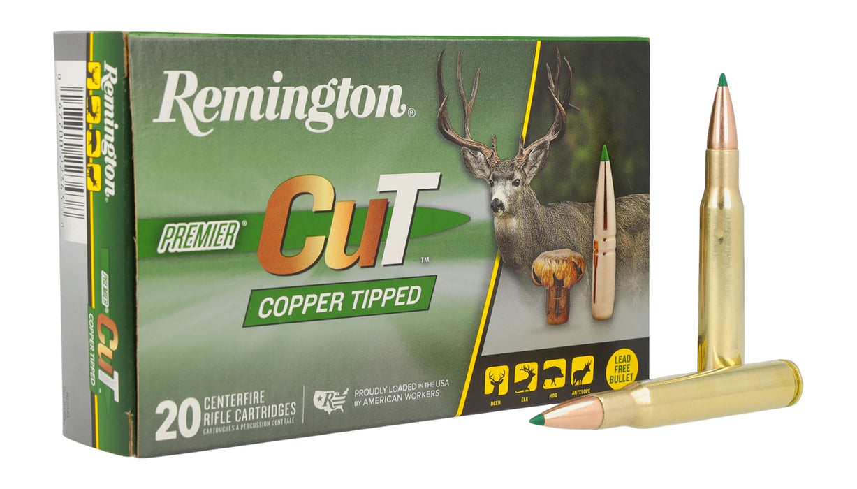 Remington Ammunition R22343 Premier  30-06Springfield 165gr 20 Per Box/10 Case