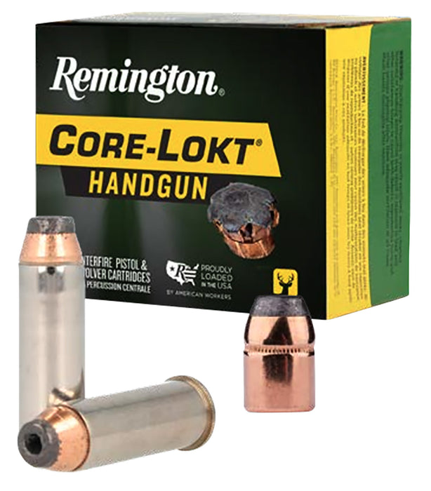 Remington Ammunition R20220   357 Mag 180 gr Jacketed Hollow Point 20 Per Box/ 10 Case