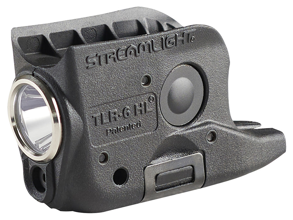Streamlight 69340 TLR-6 HL Gun Light  Black 300 Lumens White LED/Red Laser Glock 42/43/43X/48