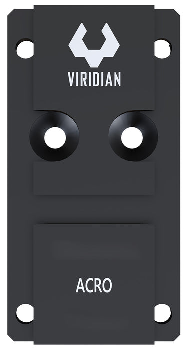 Viridian 9820031 RFX 44 Shield RMSc Mounting Adapter  Black Anodized