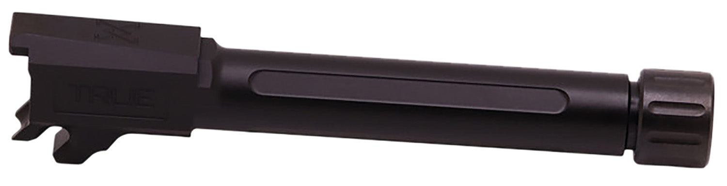 True Precision Inc TPP365XLBXTBL Sig  9mm Luger 3.70" Threaded Black Nitride Stainless Steel, Fits Sig P365XL/P365X-MACRO