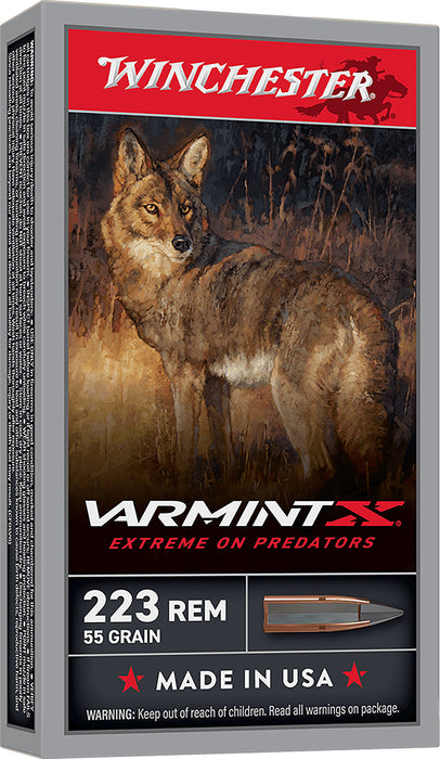 Winchester Ammo X22250PXP Varmint X  22-250Rem 55gr Extreme Point 20 Per Box/10 Case