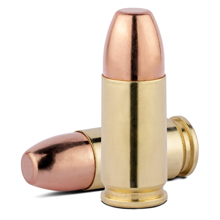 Norma Ammunition 801902412   9mm 158gr Total Metal Jacket 50 Per Box/20 Case