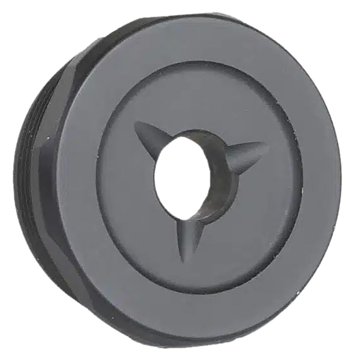 Jk Armament JK155PROEC30 155 Pro Flash Reducer End Cap 30 Cal 1.375"x24 Ti6AL4V Titanium Black