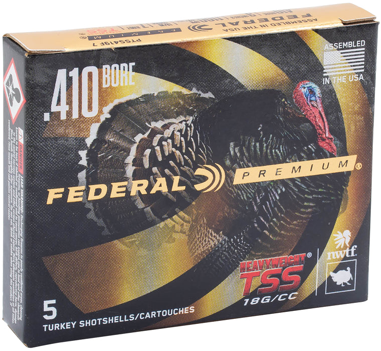 Federal PTSS419F95 Premium Turkey Heavyweight TSS 410 Gauge 13/16 oz 5 Per Box/ 10 Case