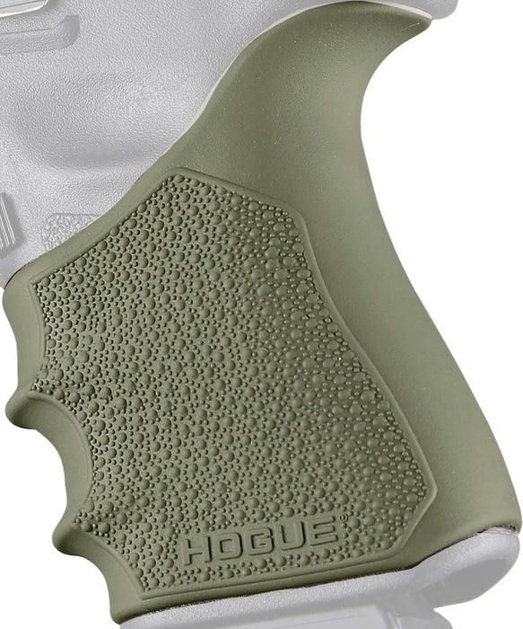 Hogue 17041 Grip Sleeve Handall Beavertail OD Green Rubber
