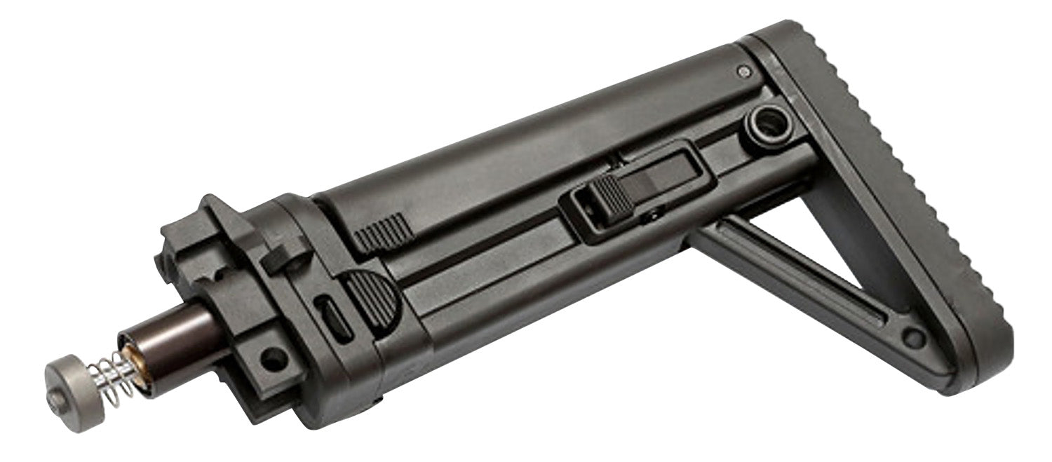B&T Firearms 361639 MBT  Black Polymer Adjustable Folding Fits APC 9/40/45