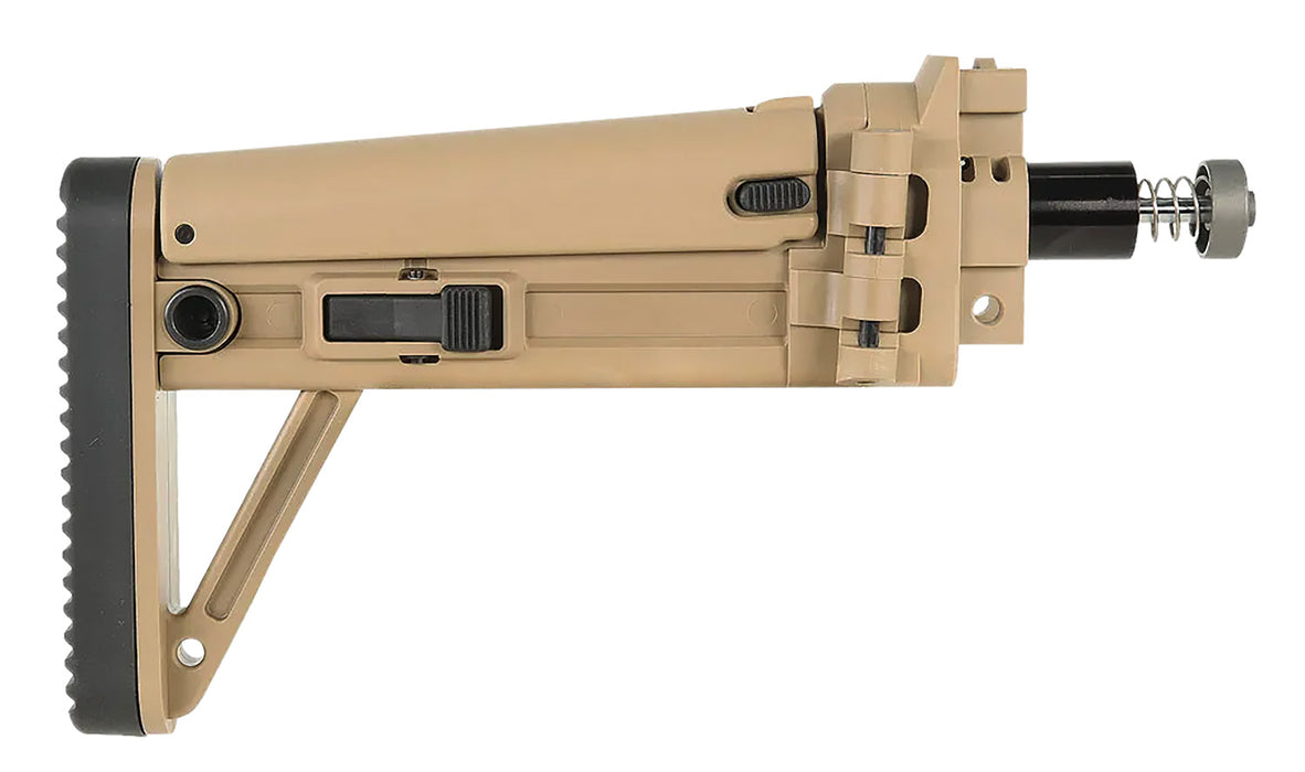 B&T Firearms 361639CT MBT  Coyote Tan Polymer Adjustable Folding Fits APC 9/40/45