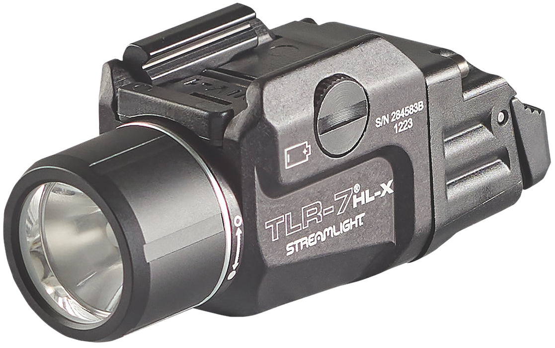 Streamlight 69458 TLR-7 HL-X USB Gun Light  Black Anodized 500/1,000 Lumens White LED