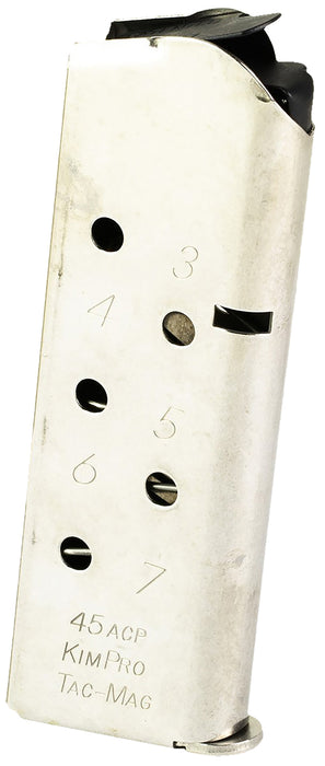 Kimber Mfg.,inc 1100813A Tac-Mag  7rd Compact 45 ACP Stainless Steel