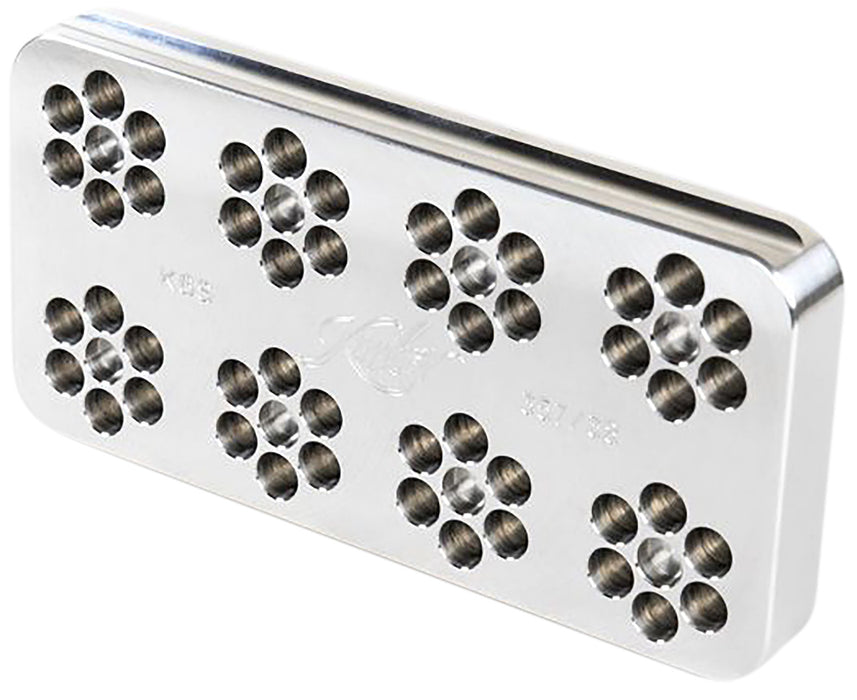 Kimber Mfg.,inc 4100023 K6S 8 Position Loading Station Compatible w/ 38 Special/357 Magnum Silver Aluminum