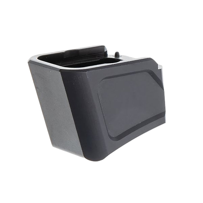 Tyrant CNC TDG17MAGEXBLK  Magazine Extension Fits Glock 17/22/34/35/19X Black Aerospace Grade Aluminum