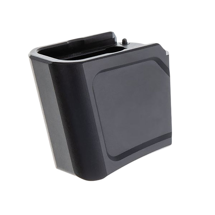 Tyrant CNC TDG48MAGEXBLK  Magazine Extension Fits Glock 43x/48 Black Aerospace Grade Aluminum