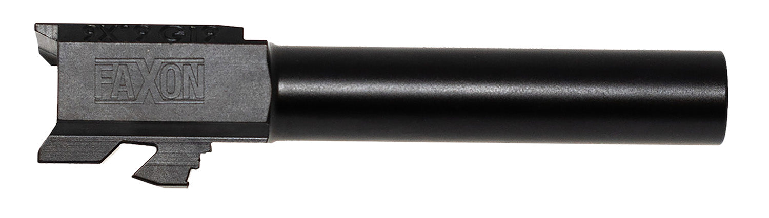 Faxon Firearms GA910N19NGQ-N Duty Series  9mm Luger Black Nitride Steel, Fits Glock 19 Gen2-5