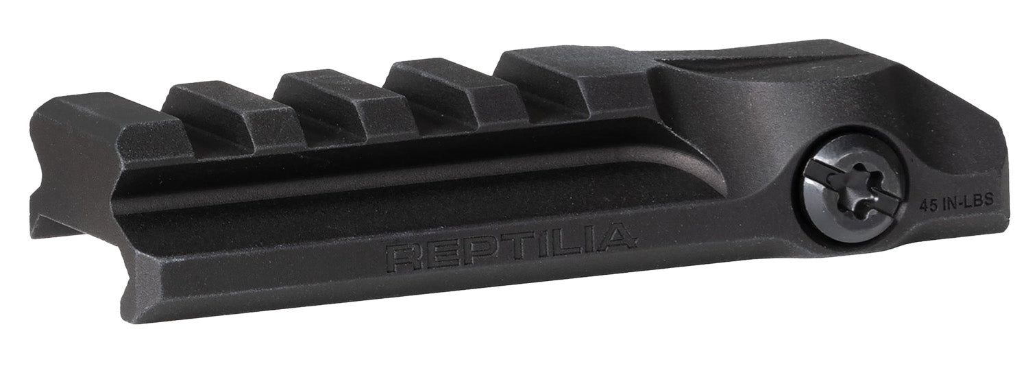 Reptilia LLC 100291 RMU Mount Magnifier Black 7075-T6 Aluminum Picatinny Rail Mount