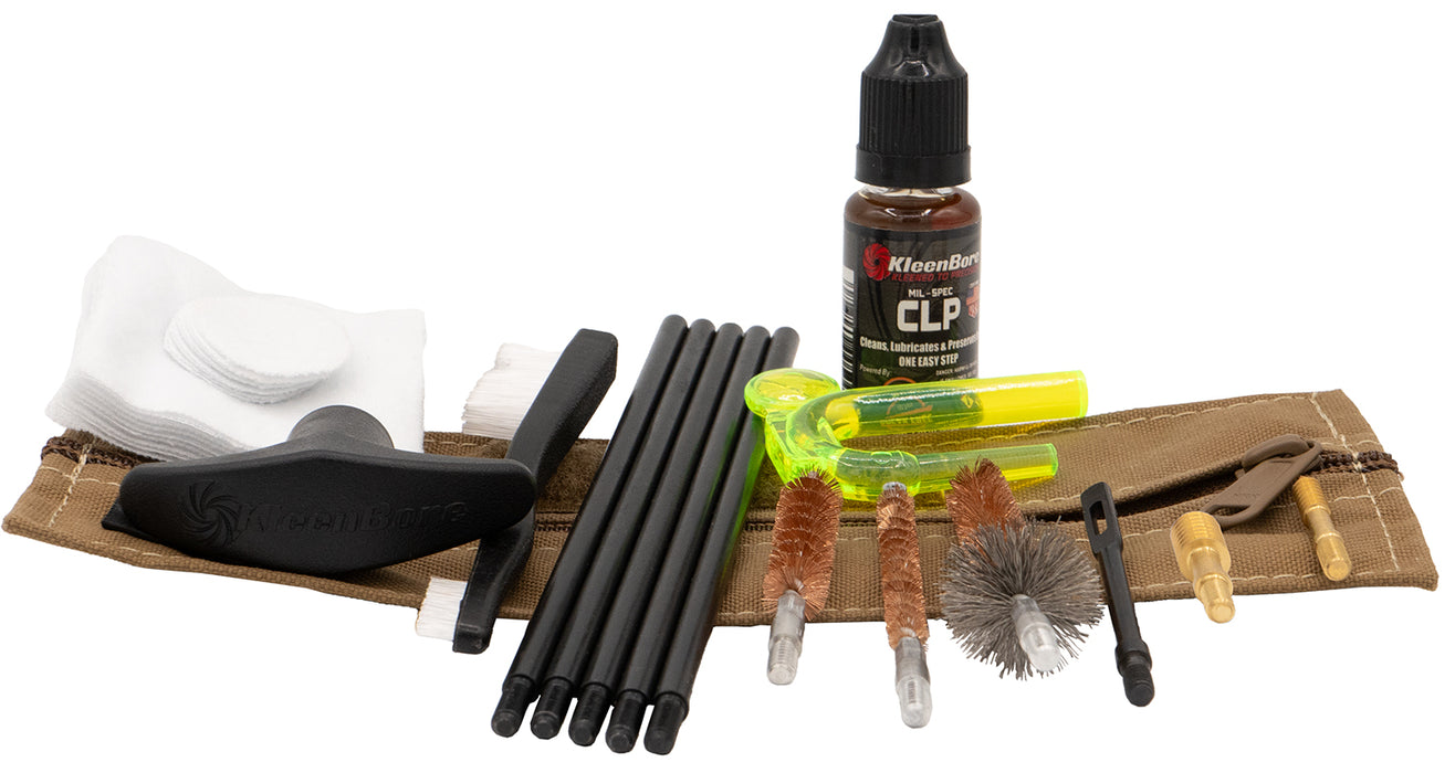 KleenBore KBMLE5.569 Compact Military/LE Rifle Tactical Kit  5.56/9mm