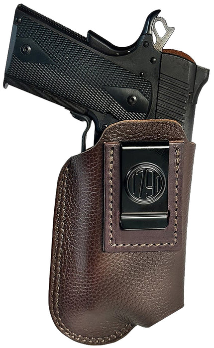 1791 Gunleather ORLBFCD3LBRWR Optic Ready Light Bearing Fair Chasing IWB Size 03 Brown Right Hand