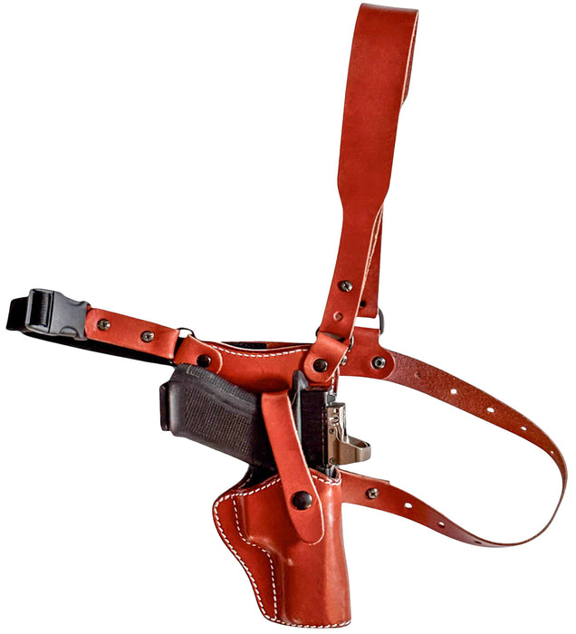 1791 Gunleather PFC2.1CBRR Optic Ready  Chest Brown Fits Glock 17 Right Hand