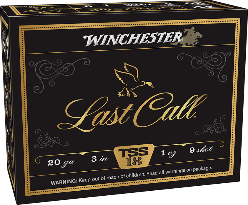 Winchester Ammo LCTSS2039 Last Call  20Gauge 3" 1oz Tungsten 9Shot 10 Per Box/10 Case