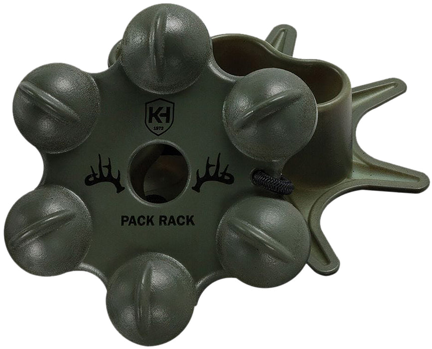 Knight & Hale KHD1019  Pack Rack Attracts Deer Species Dark Green Plastic