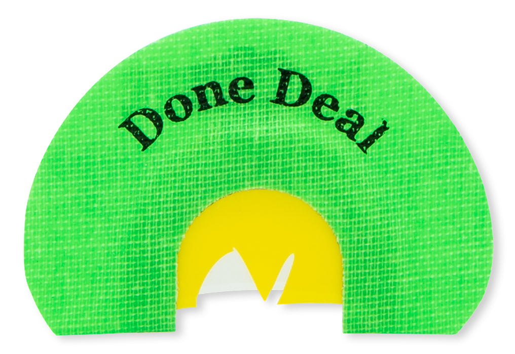 Rolling Thunder Game Call TC002-DD Done Deal Diaphragm Call 3 Reed Combo Cut Attracts Turkey Species