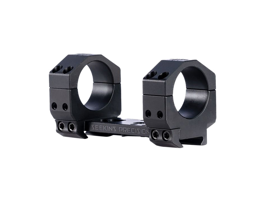 Seekins Precision 0010650118-F Precision Mount  Black 7075 Aluminum 30mm Tube