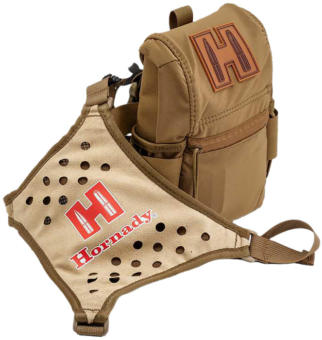 Hornady 99163 Bino Case  Tan Harness Magnetic Closure