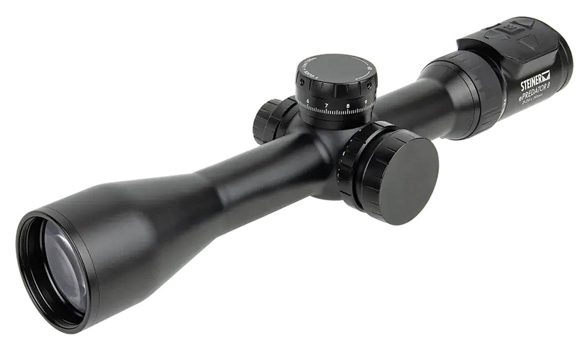 Steiner 3103 ePredator 8 Black 3-24x50mm, 34mm Tube Illuminated 4A-I Reticle