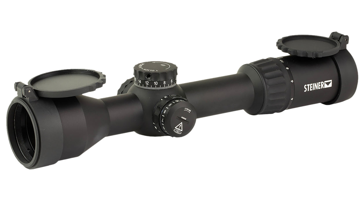 Steiner 8680 HX6  Black 2-12x42mm, 30mm Tube Illuminated MHR (RFP) Reticle