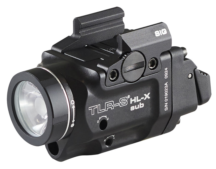 Streamlight 69467 TLR-8  Black Aluminum Sig P365/XL 1,000 Lumens Red Laser