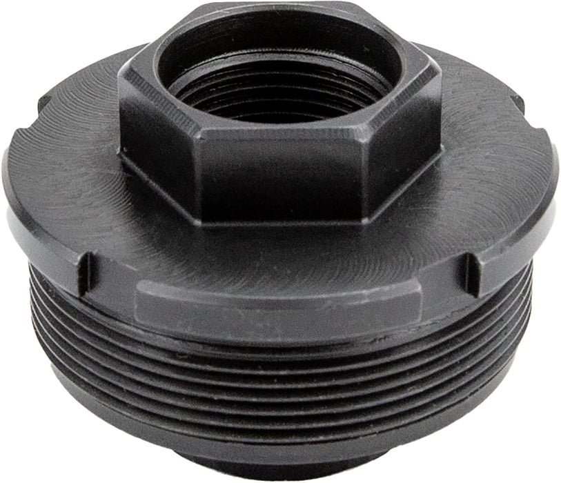 Kgm Suppressors A-DTA-S-3M  Direct Thread Adapter Fits 3/4"x24 Steel Nitride Black