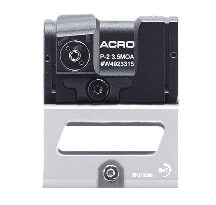 B&T Firearms AP-200691-39-QD-ST Aimpoint ACRO P-2 Black 1x 3.5 MOA Red Dot Reticle Includes White B&T 39mm Picatinny Mount