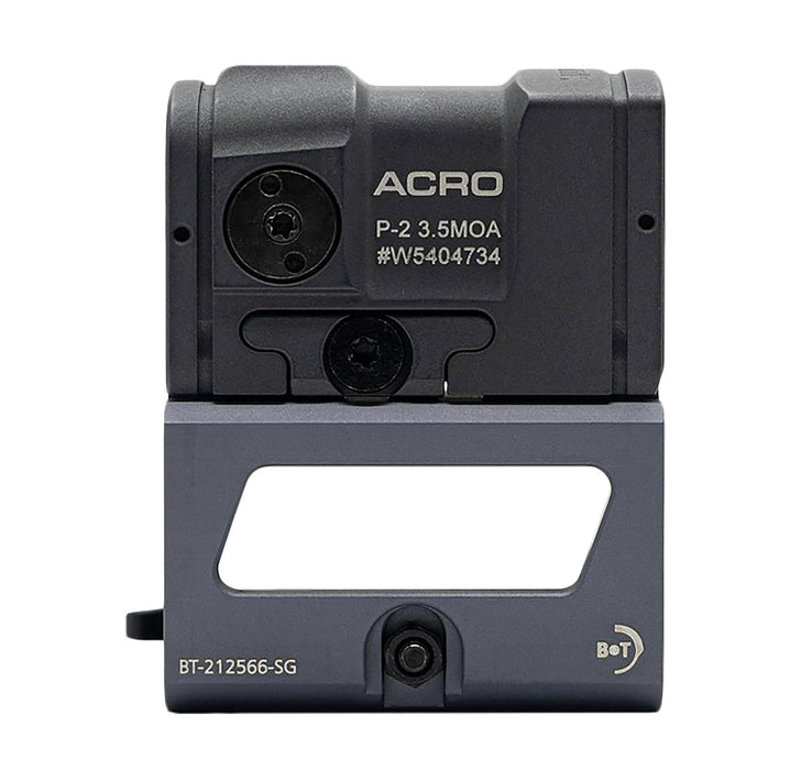 B&T Firearms AP-200871-SG-39-QD Aimpoint ACRO C-2 Sniper Gray 1x 2.5 MOA Red Dot Reticle, Includes B&T 39mm Picatinny Mount