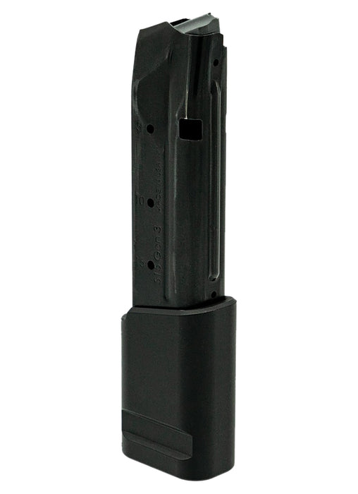 Shield Arms S15ME10INSBLK   Extended 10rd Compatible w/ Shield Arms S15 Magazine Black Aluminum