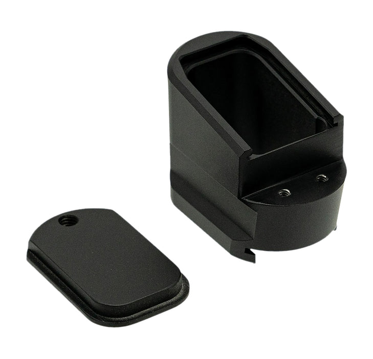 Shield Arms MPME5BLK Magazine Extension  5rd Compatible w/ Shield Arms M&P 2.0 Black Anodized Aluminum
