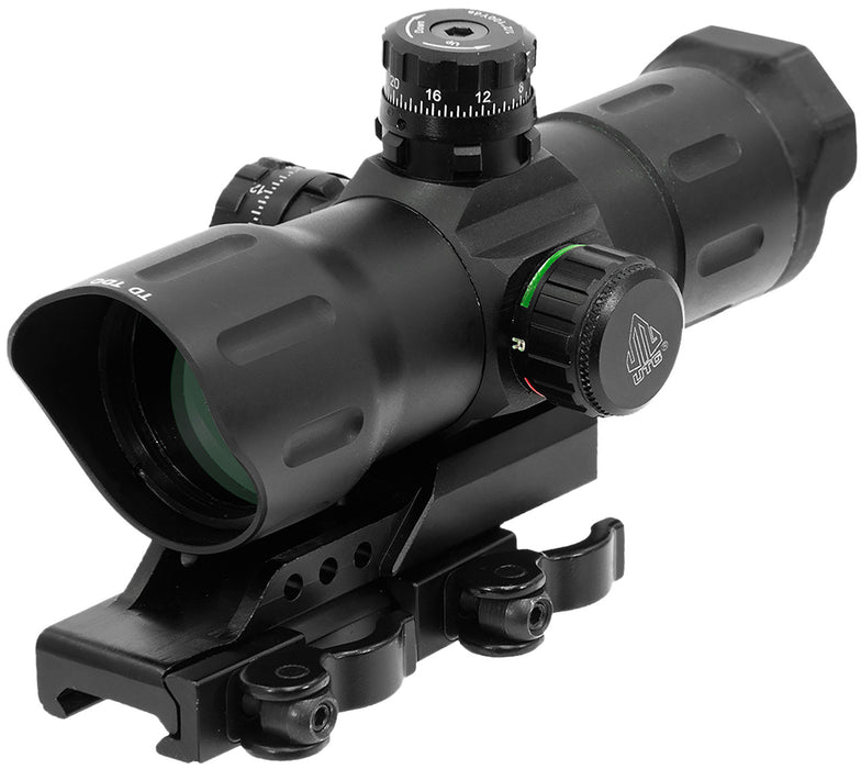 UTG SCPTDTDQ ITA  6" Tube Red/Green T-Dot Reticle