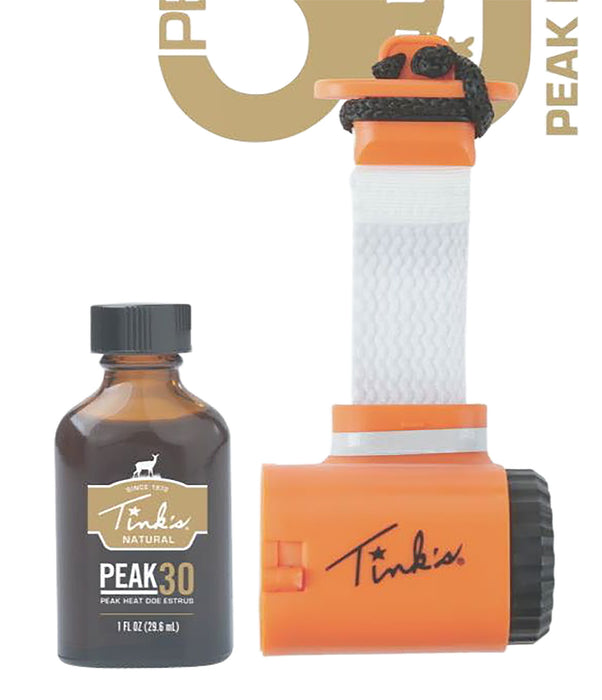 Dead Down Wind W6297 Peak30 Combo Scent Reel Deer 1 fl oz Bottle