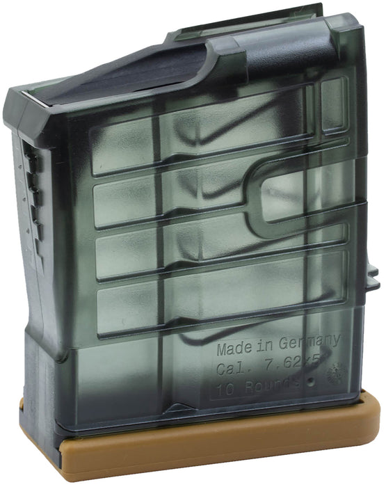 HK 50236628   10rd 7.62mm Fits H&K 417 Clear Smoke Polymer