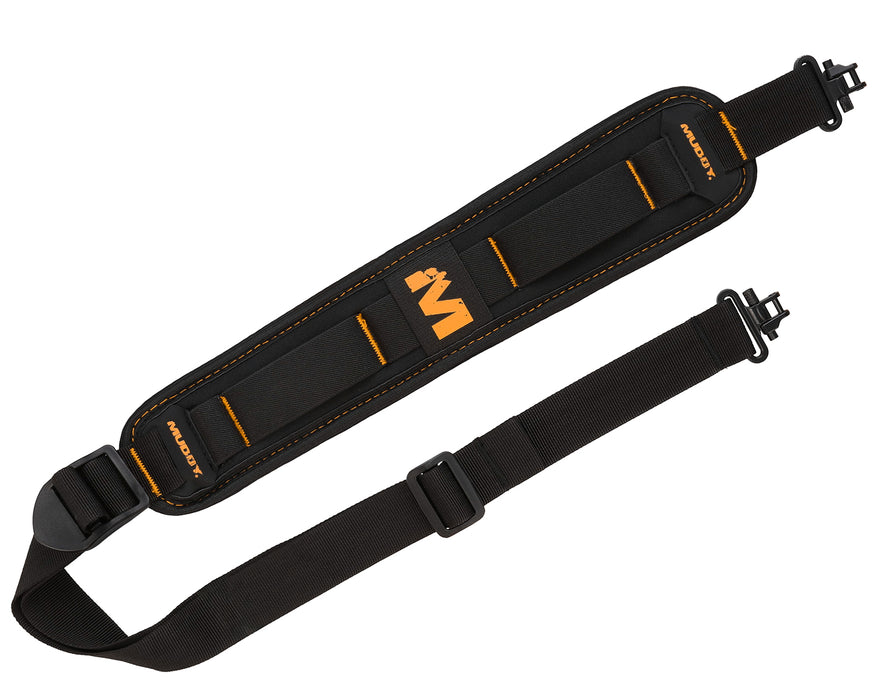 Muddy MUDOVRLSLBLK Overlander Flexible Sling Black Neoprene Adjustable Padded