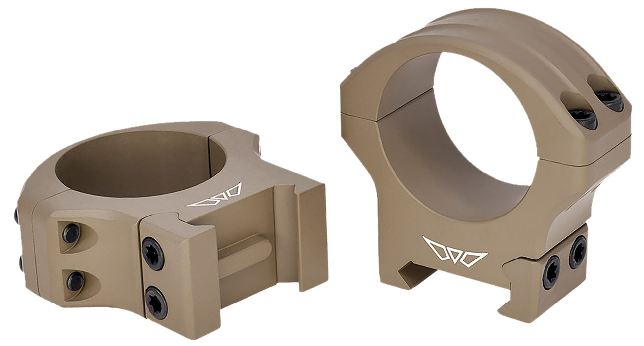 Warne 8502DE HyperLite  Dark Earth Cerakote MagnaFusion Alloy 1" Tube Maxima/Weaver/Picatinny