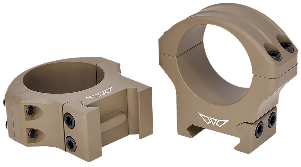 Warne 8520DE HyperLite  Dark Earth Cerakote MagnaFusion Alloy 34mm Tube Maxima/Weaver/Picatinny