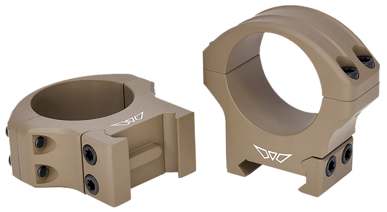 Warne 8522DE HyperLite  Dark Earth Cerakote MagnaFusion Alloy 34mm Tube Picatinny/Weaver/Maxima