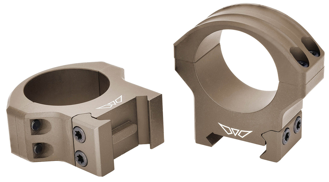 Warne 8502TM HyperLite  Dark Earth Cerakote MagnaFusion Alloy 1" Tube Picatinny/Weaver/Maxima Fits Tikka