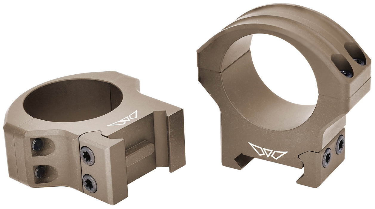 Warne 8515TM HyperLite  Dark Earth Cerakote MagnaFusion Alloy 30mm Tube Maxima/Weaver/Picatinny Fits Tikka