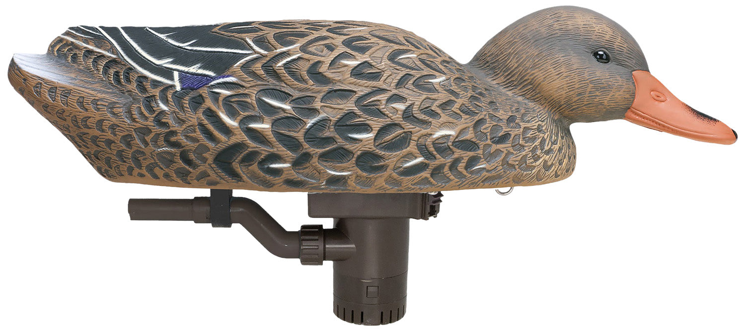 Higdon Outdoors 54084 Battleship Swimmer Pro Mallard Hen Foam Filled Features Built-In Timer