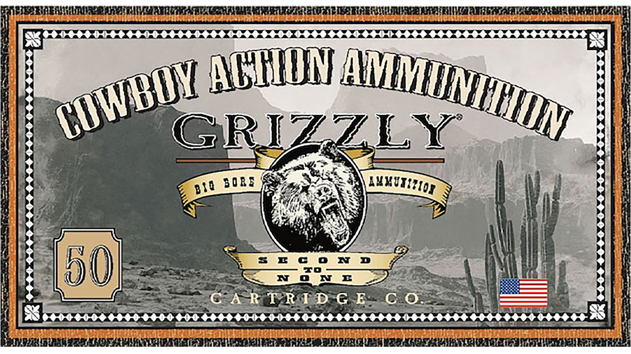 Grizzly Ammo GC38SP8   38Special 158gr Round Nose Flat Point 50 Per Box/10 Case