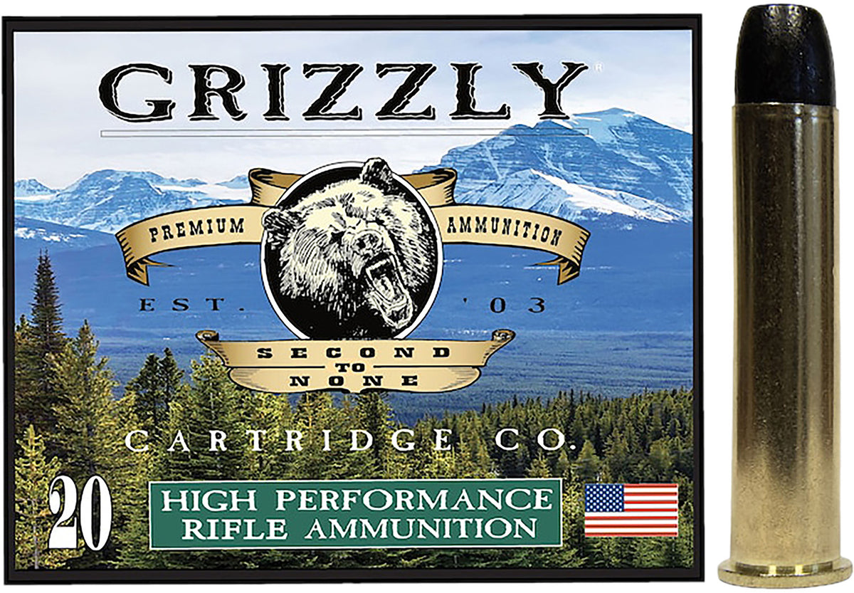 Grizzly Ammo GC45/701 45-70Gov 405gr Round Nose Flat Point 20 Per Box ...