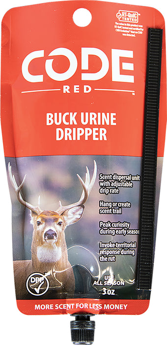 Code Blue OA1423  Buck Urine Deer 3 oz Dripper